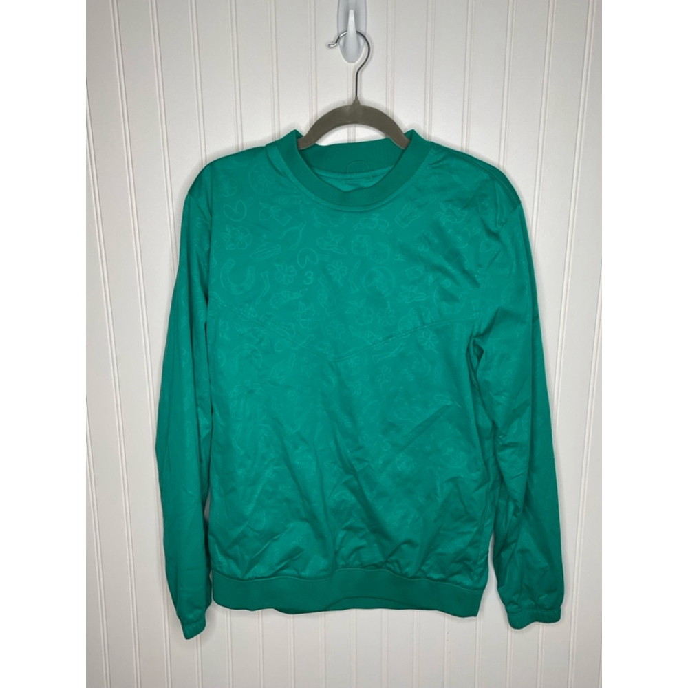 Men's Nike Shield Nike Golf Windbreaker Pullover Jacket Lucky Charm size small